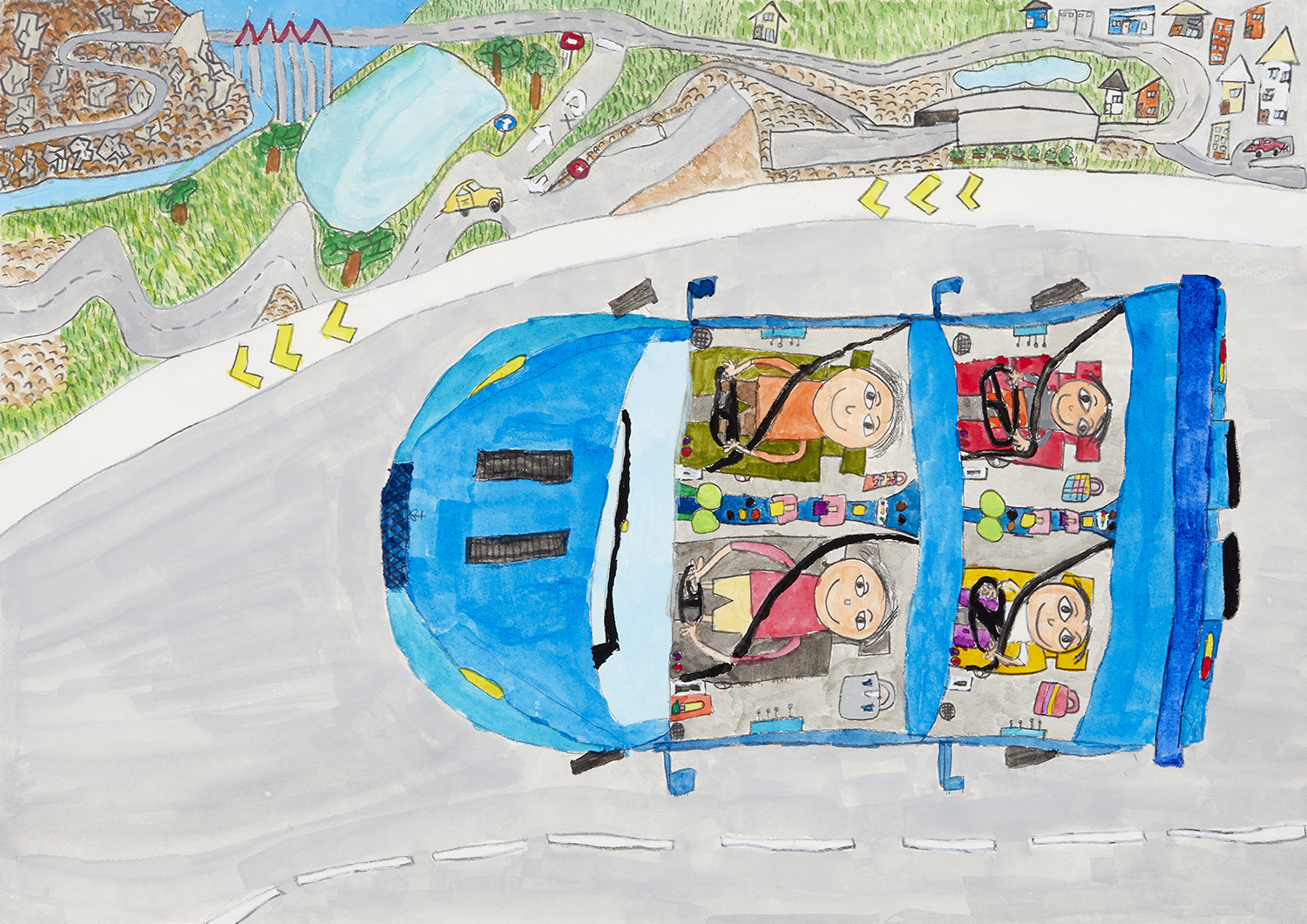 toyota car drawing contest